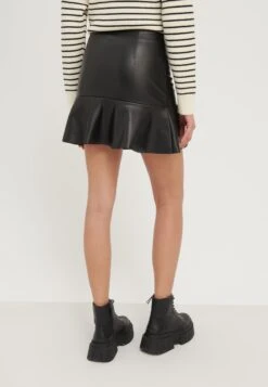 Even&Odd Falda De Cuero - Black -ASOS TIENDA f5836b52c62d43ec8d0c0b88469c21e7