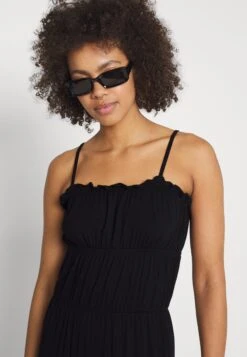 Even&Odd Maxi Dress Tiered Skirt- Vestido Largo - Black -ASOS TIENDA fa08d72969514a34a3f41bd2c68e7329