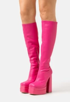Even&Odd Botas Con Plataforma - Pink